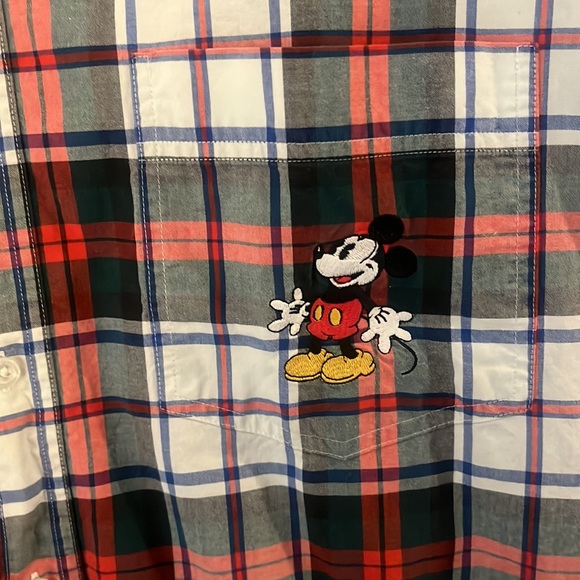 Vintage Mickey shirt button down - Picture 2 of 4